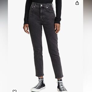 Madewell Curvy Perfect Vintage Jean- Size 25, Color washed black